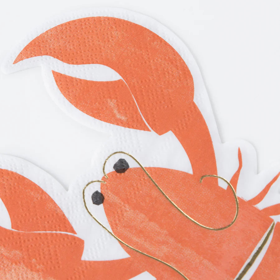 Lobster Napkins (x16)