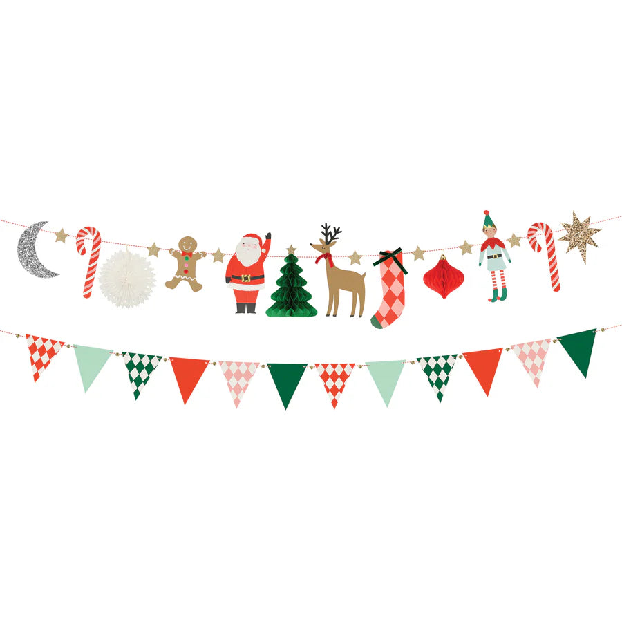 Christmas Characters Garland Set