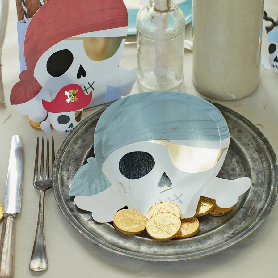 Pirate Plates (x8)