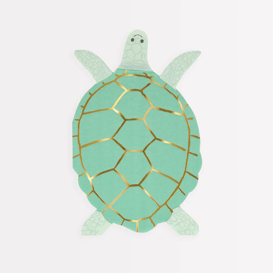 Turtle Napkins (x16)