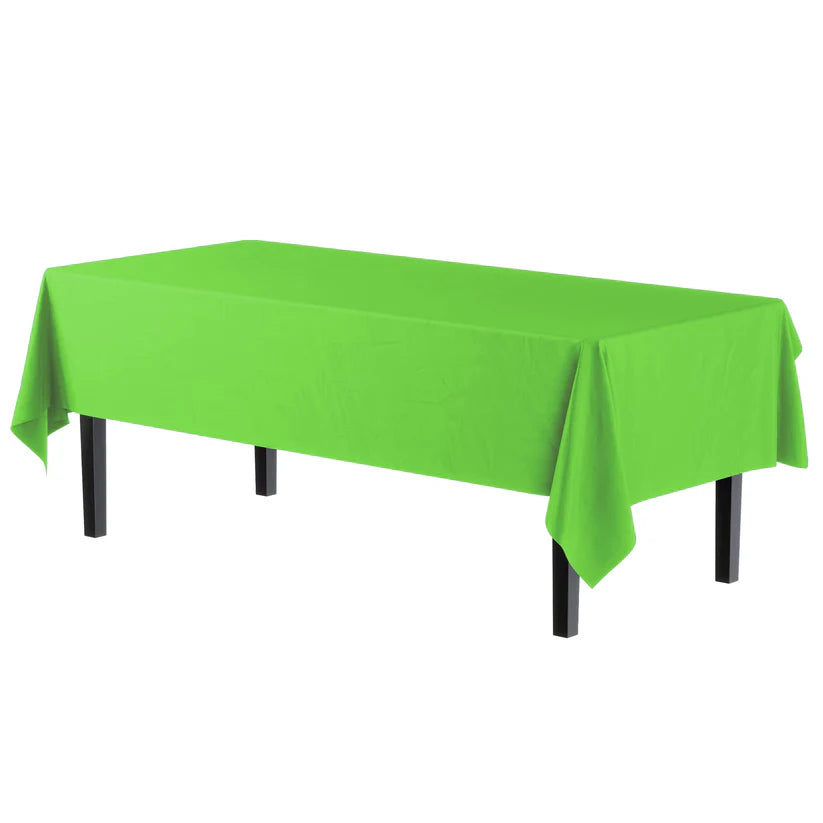 Rectangular Lime Green Table Cover