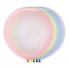 24" Cristal Pastel Surtido (10 Count)