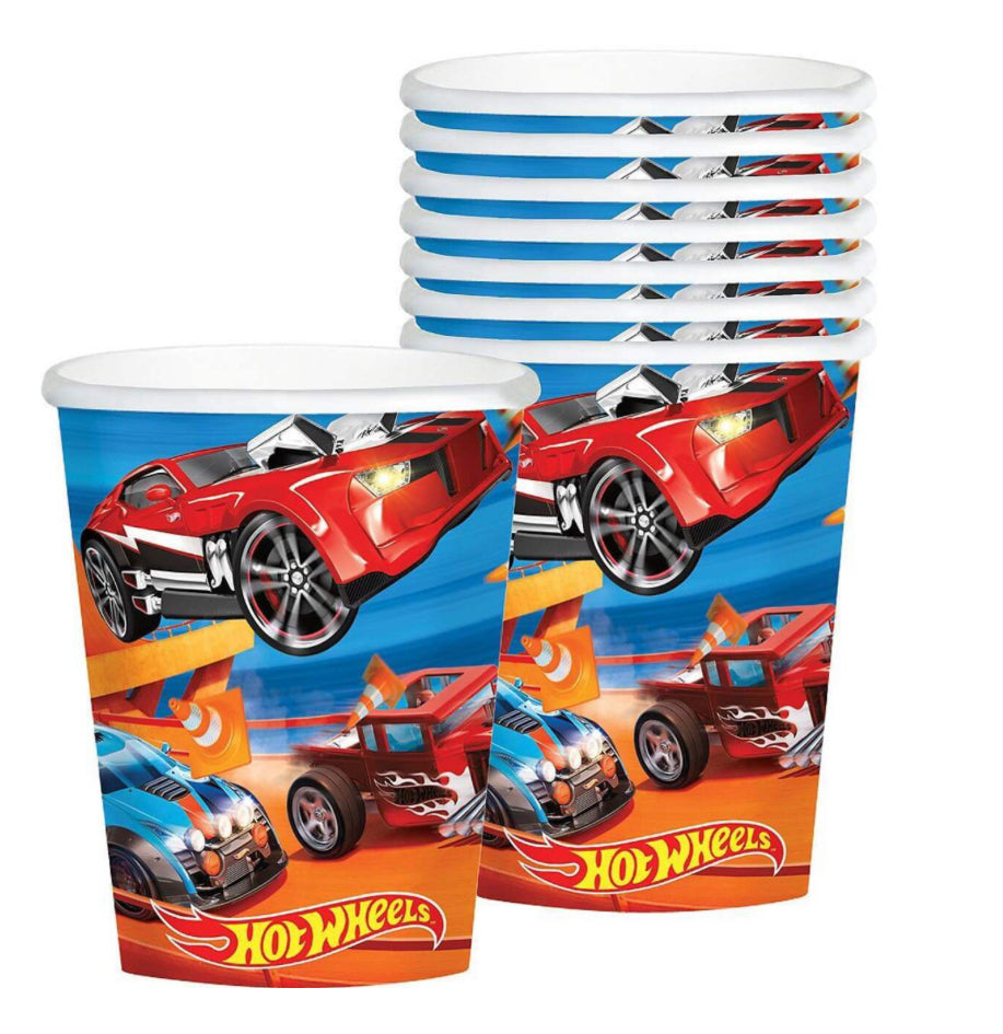 Hot Wheels Paper Cups