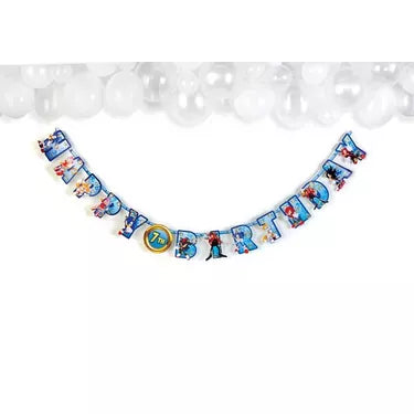 Sonic the Hedgehog Birthday Banner Kit