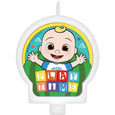 Cocomelon Wax Birthday Candle