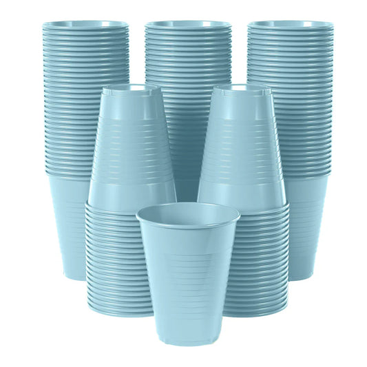 12 Oz. Light Blue Plastic Cups