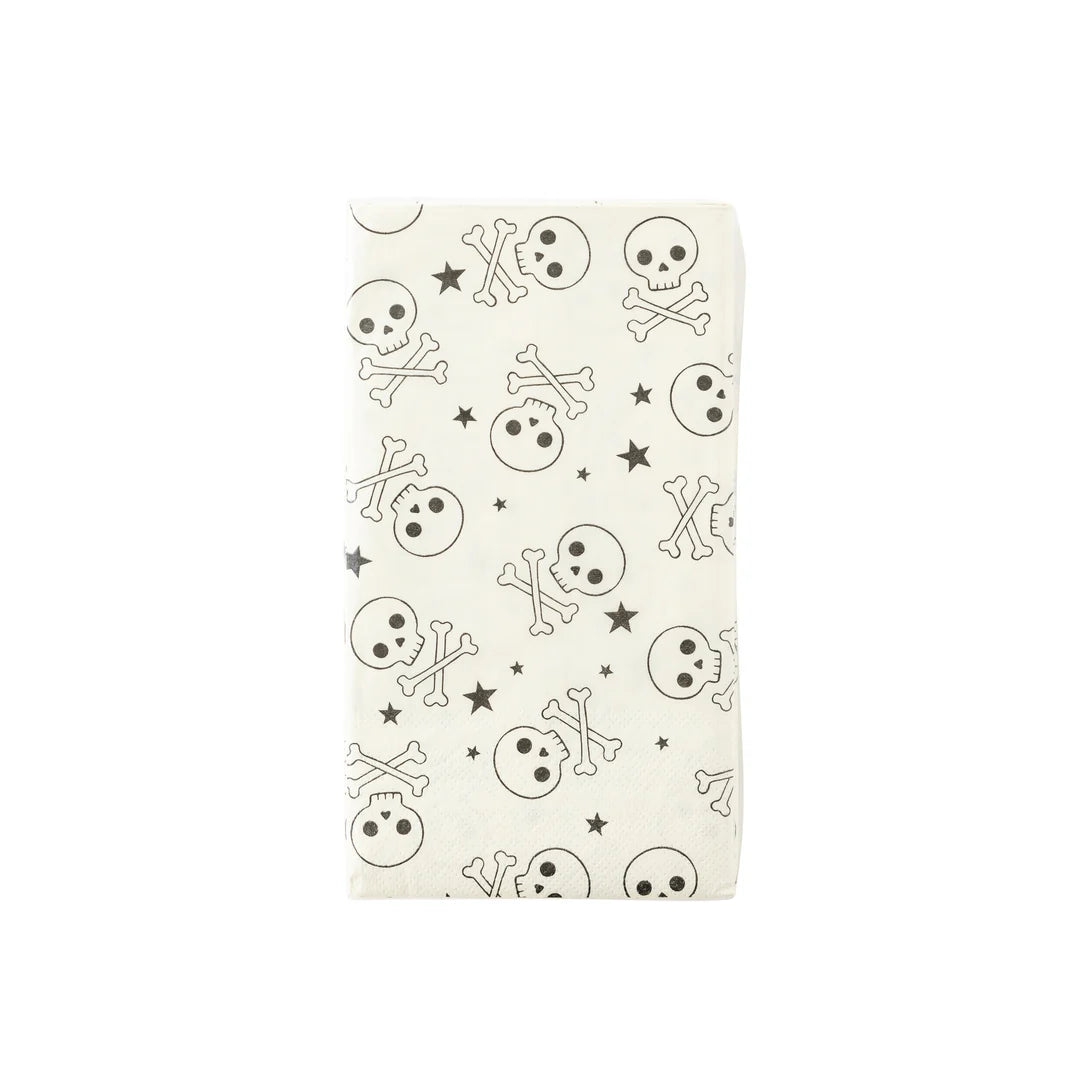 Cross Bones Paper Guest Napkins