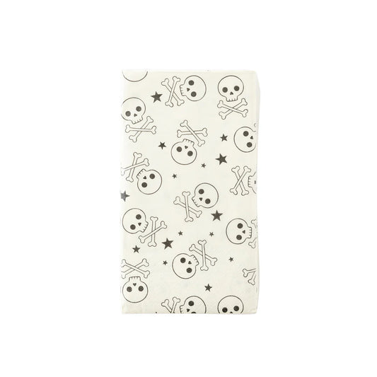 Cross Bones Paper Guest Napkins