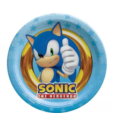 Sonic the Hedgehog Dessert Plates