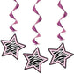 Zebra Passion Pink Hanging Decorations