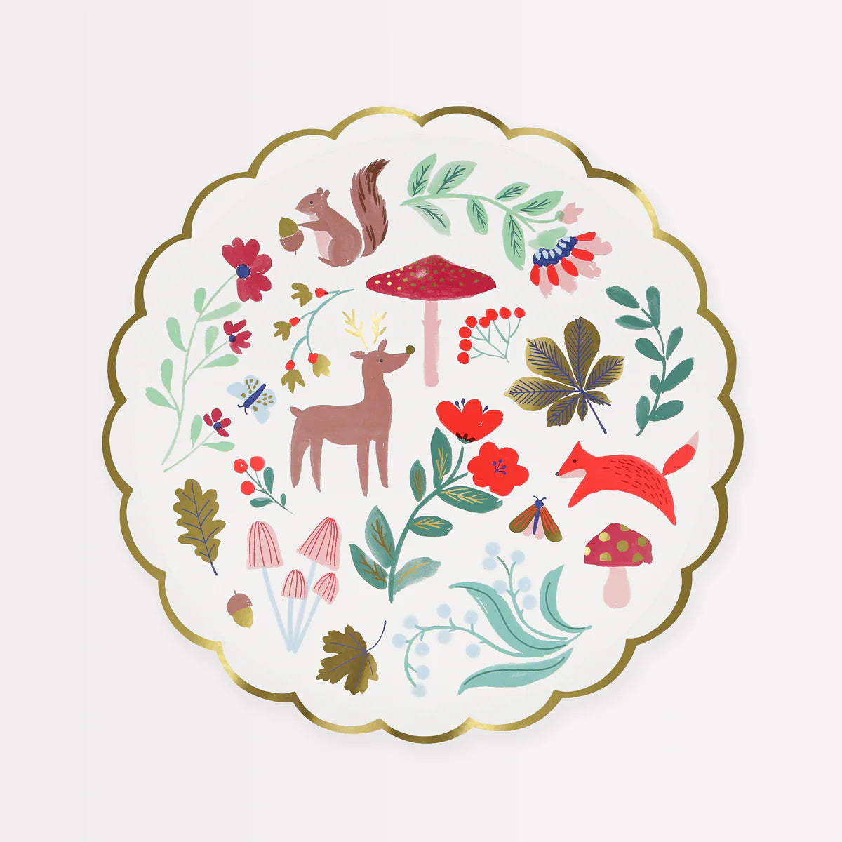 Winter Woodland Side Plates