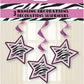 Zebra Passion Pink Hanging Decorations