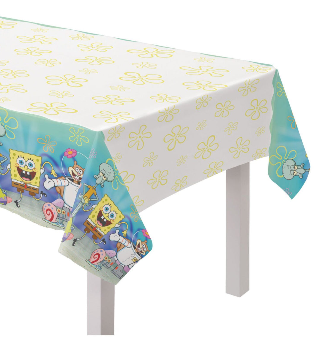 Spongebob Paper Table Cover