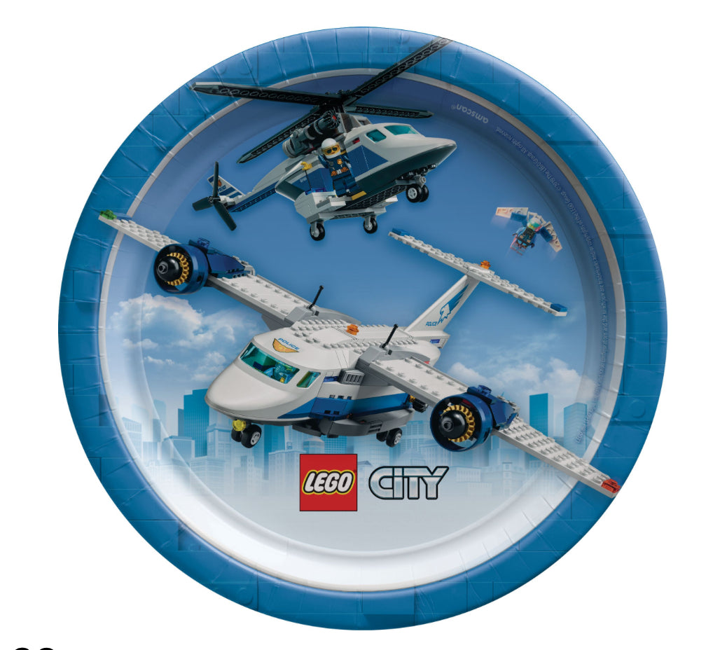 LEGO City Dessert Plates