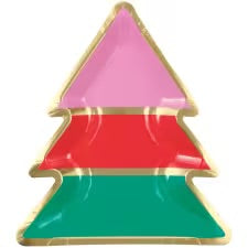 Christmas Tree Plates