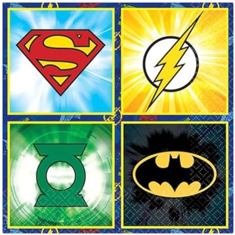 Justice League Beverage Napkins