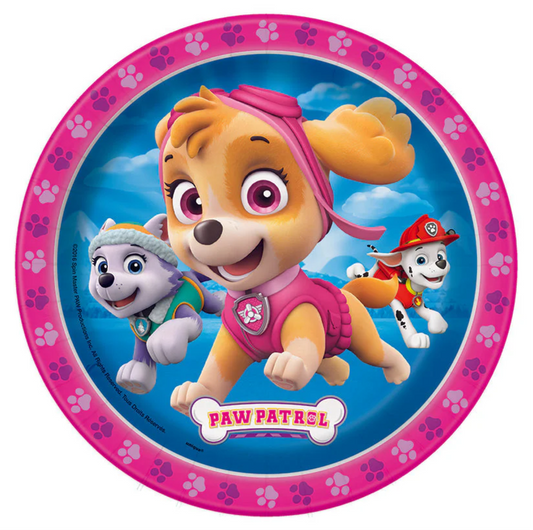 Paw Patrol Girl Dessert Plates