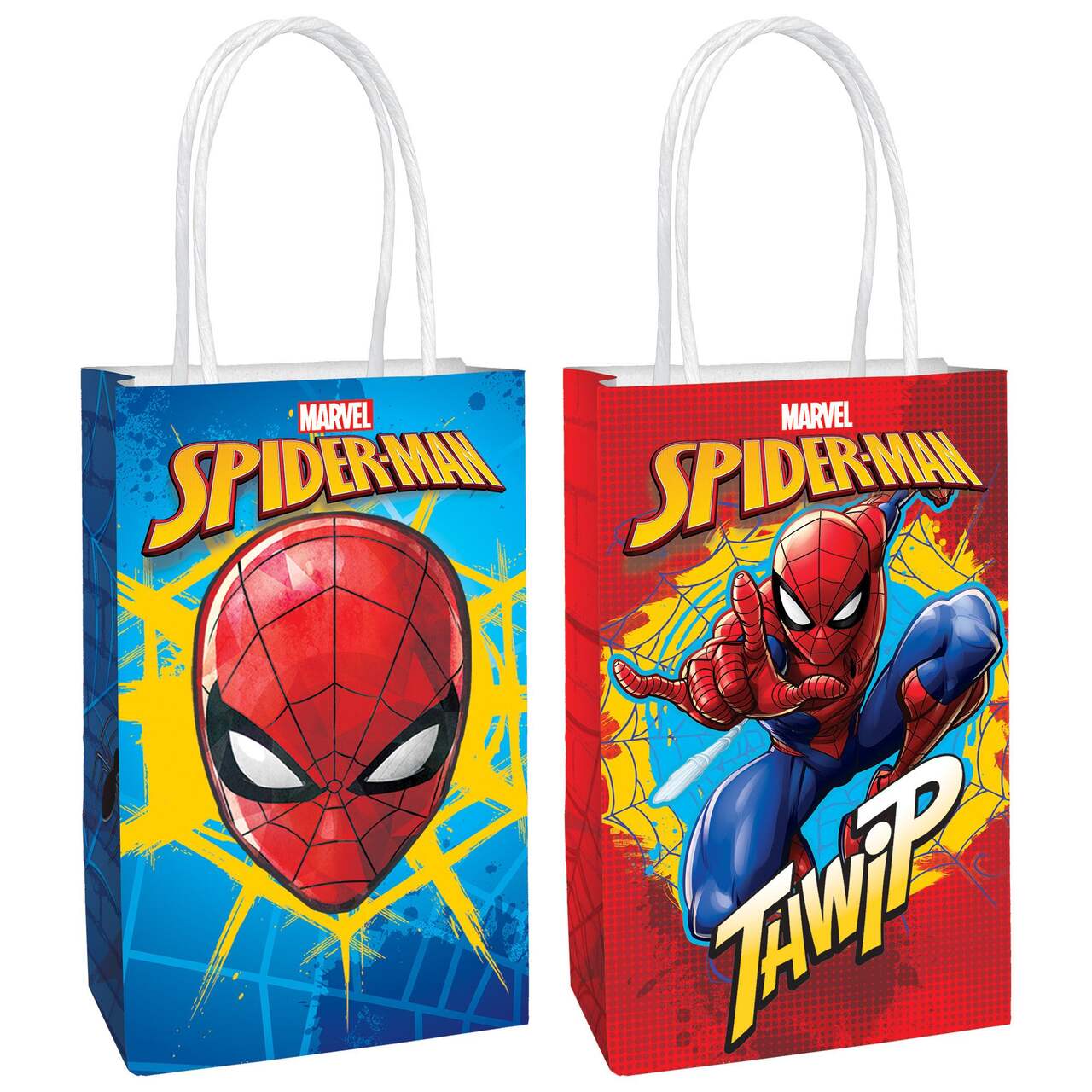 Spider-Man Kraft Bags