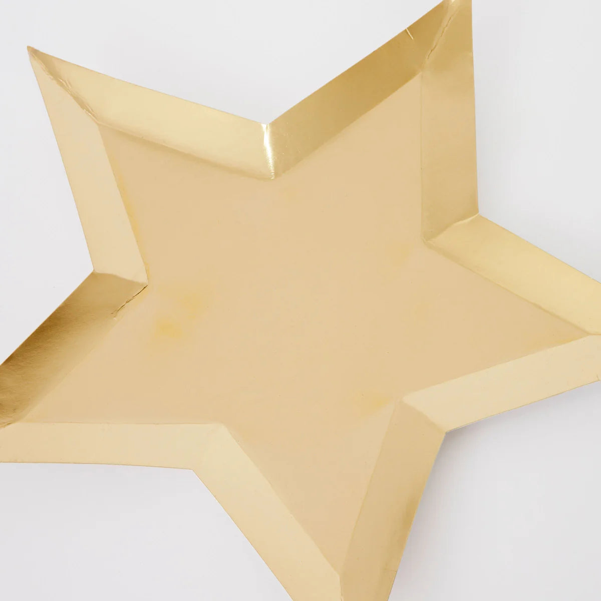 Gold Foil Star Plates