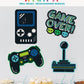 Gamer Birthday Assorted Wall Decals