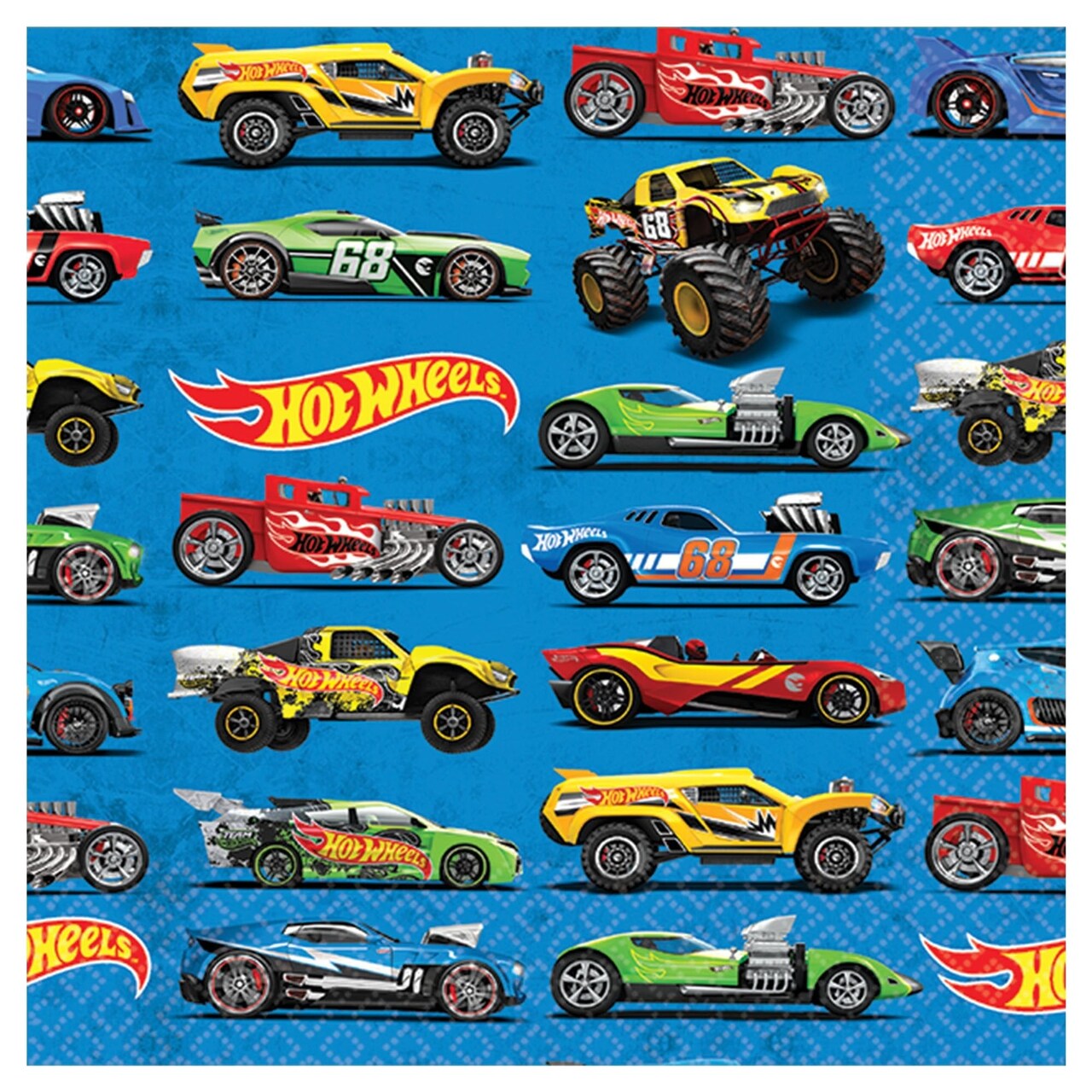 Hot Wheels Beverage Napkins