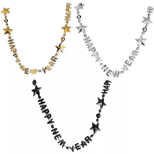 Happy New Year Necklace