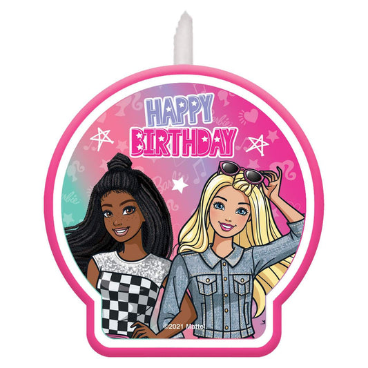 Barbie Dream Together Wax Birthday Candle