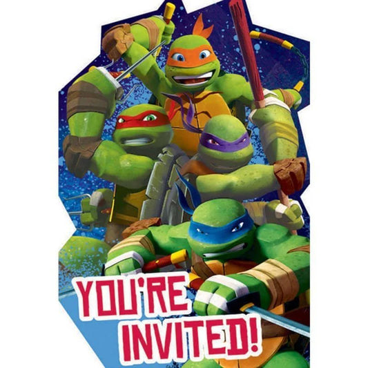 Teenage Mutant Ninja Turtles Invitations