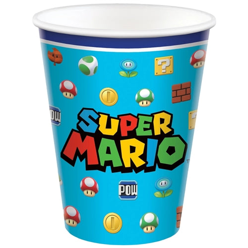 Super Mario Bros Paper Cups