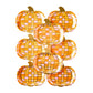 Disco Pumpkin Shaped Paper Plates