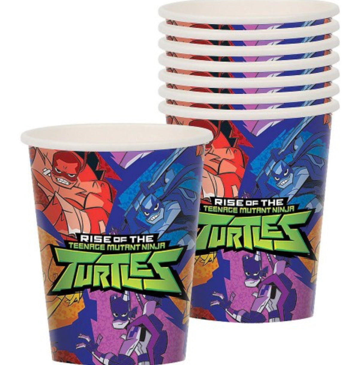 Teenage Mutant Ninja Turtles Paper Cups