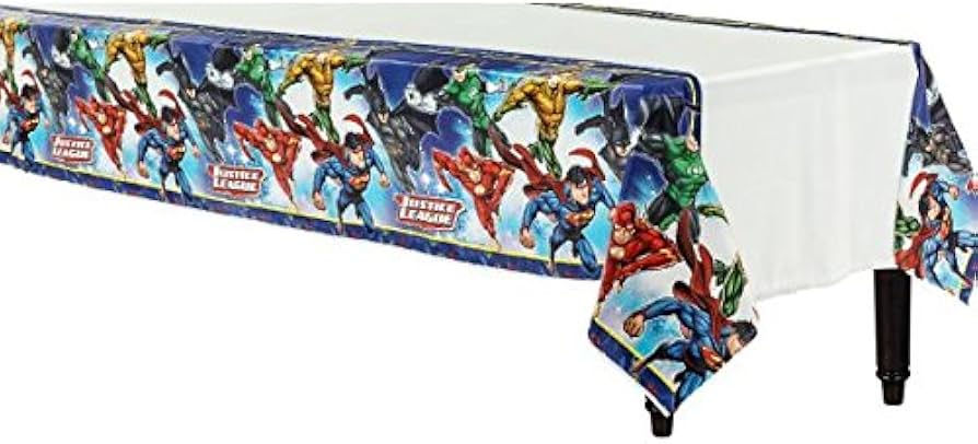 Justice League Table Cover