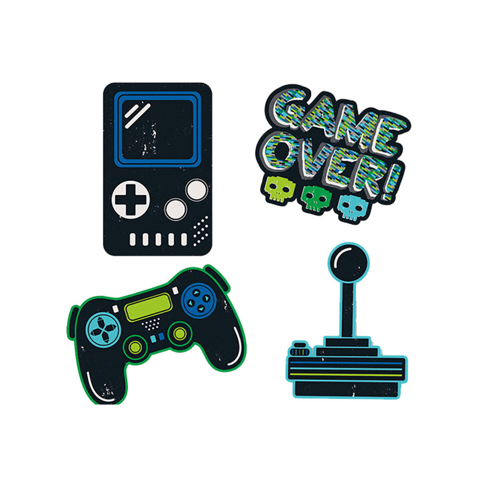 Gamer Birthday Assorted Wall Decals