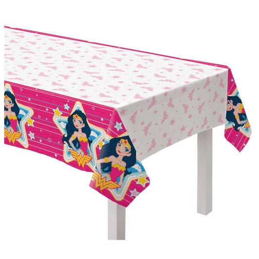 Wonder Woman Paper Table Cover