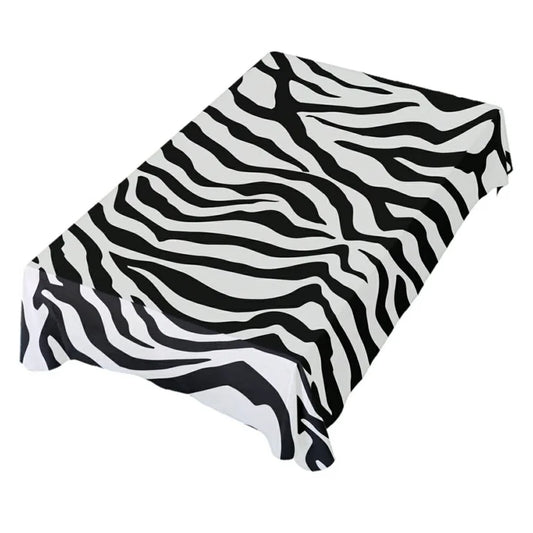 Zebra Print Eco Paper Table Cover