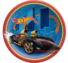 Hot Wheels Dessert Plates