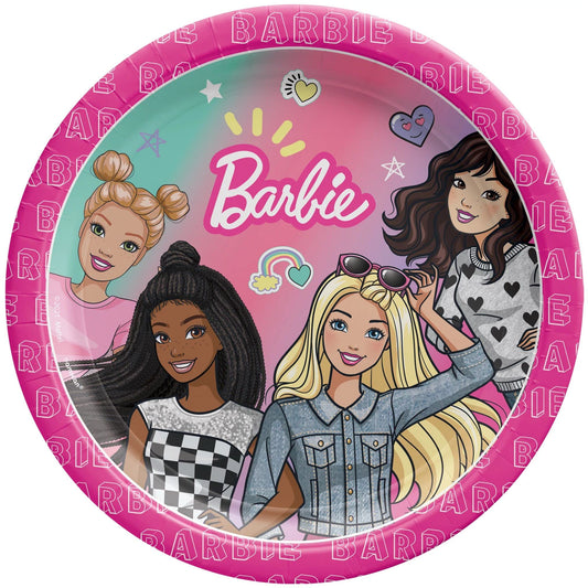 Barbie Dream Together Dessert Plates