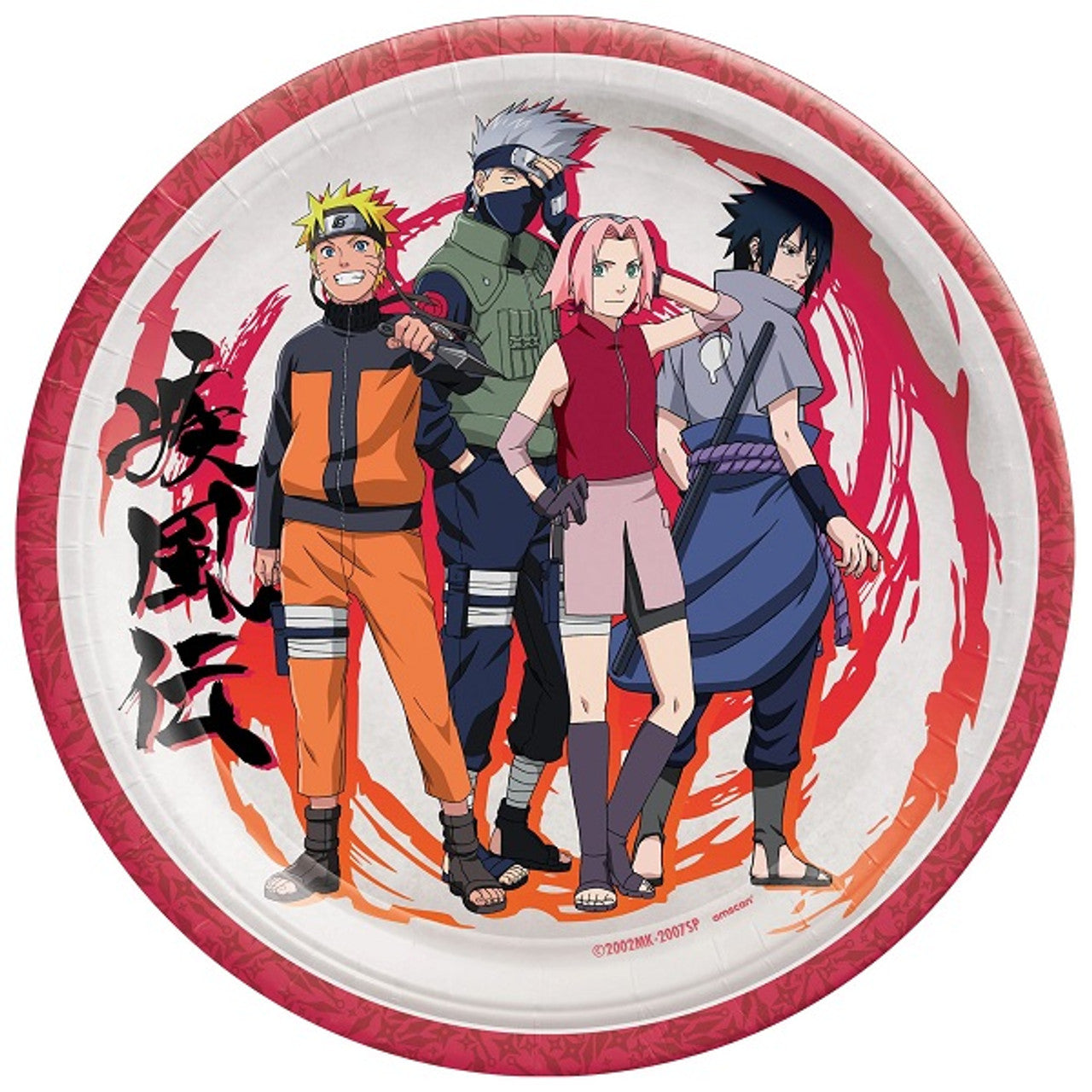 Naruto Dinner Plates