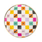 Halloween Checkerboard Dinner Plates