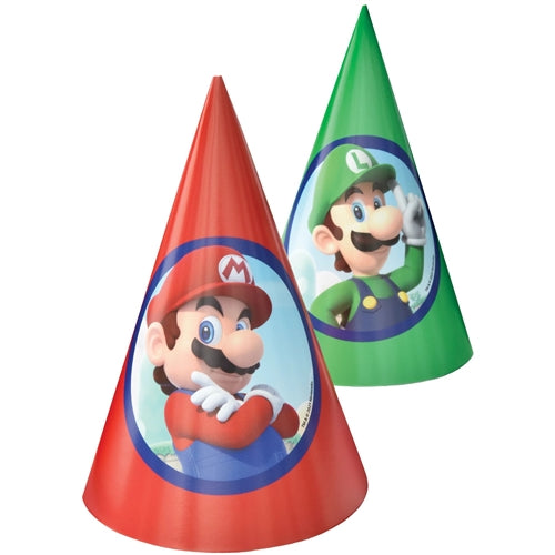 Super Mario Bros Party Hats