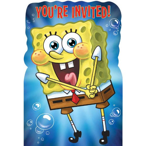 Spongebob Invitations