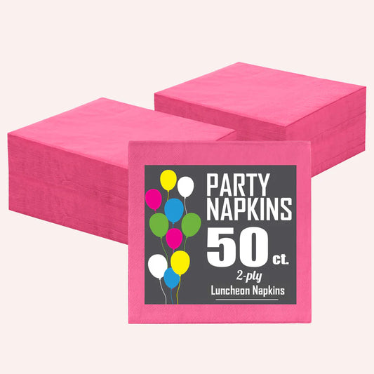 Cerise Luncheon Napkins (50ct)