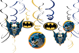 Batman Swirl Decorations