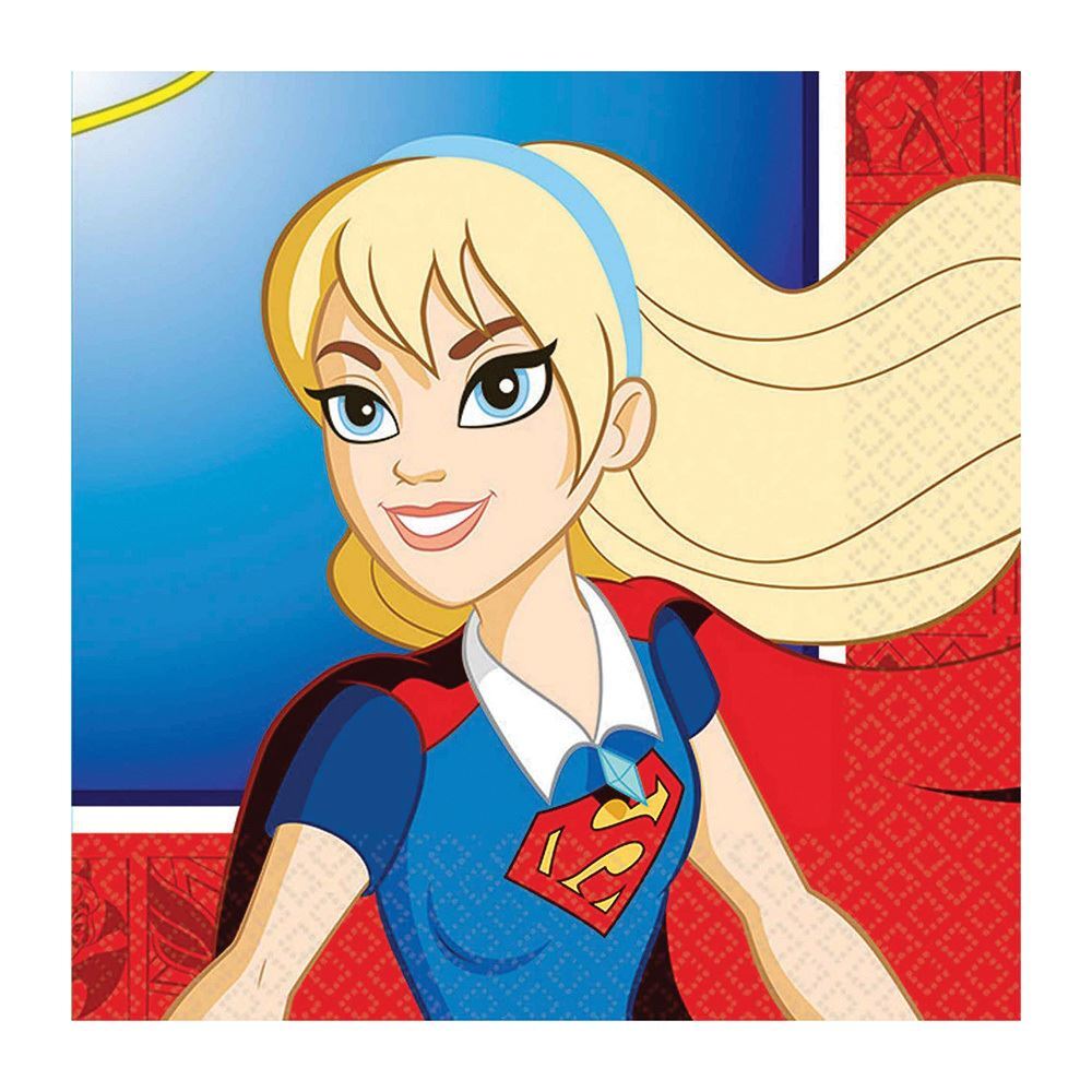 Super Hero Girls- Wonder Woman Beverage Napkins