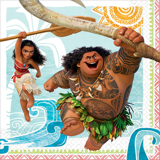 Moana Luncheon Napkins