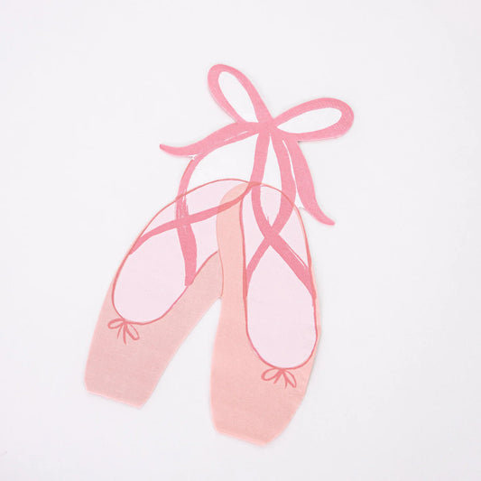 Ballet Slippers Napkins (x16)