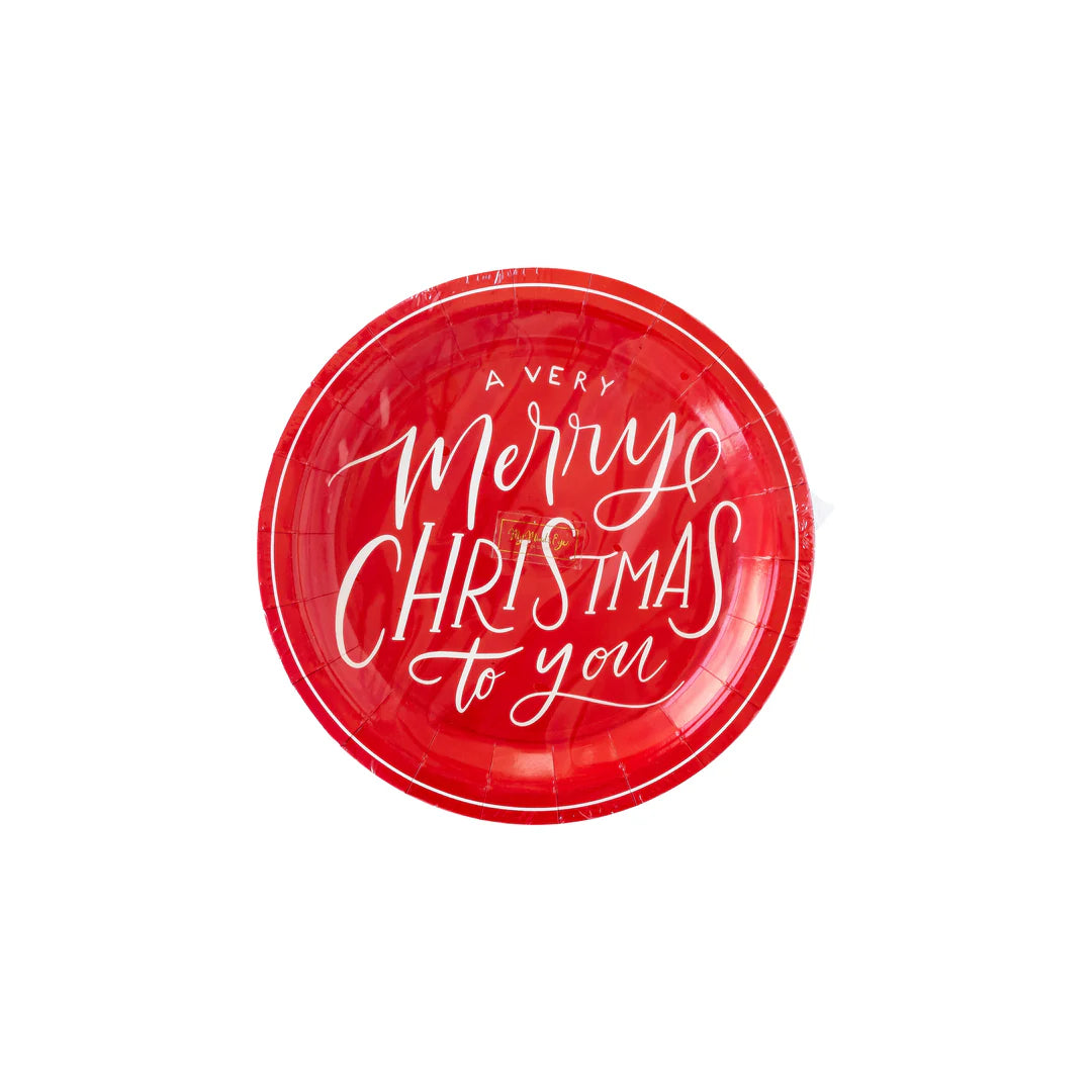 Believe Merry Christmas Script Plates