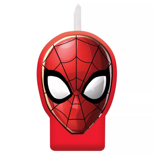 Spider-Man Webbed Wonder-Shaped Candle