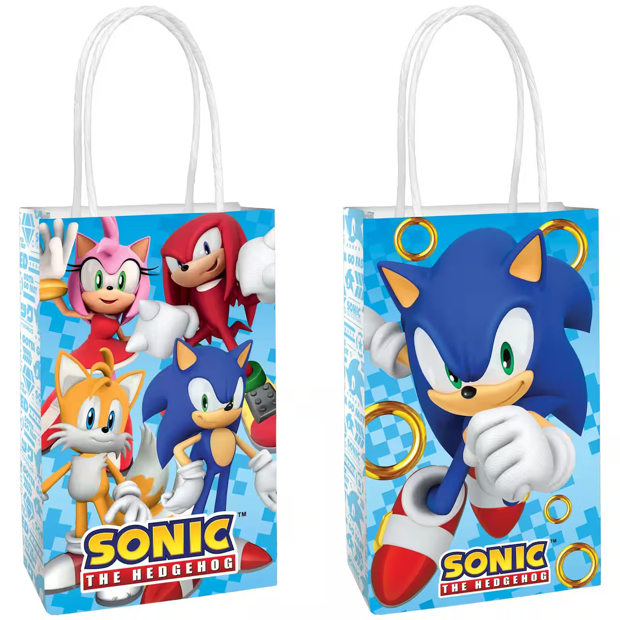 Sonic the Hedgehog Kraft Bags