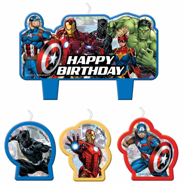 Avengers Birthday Candles